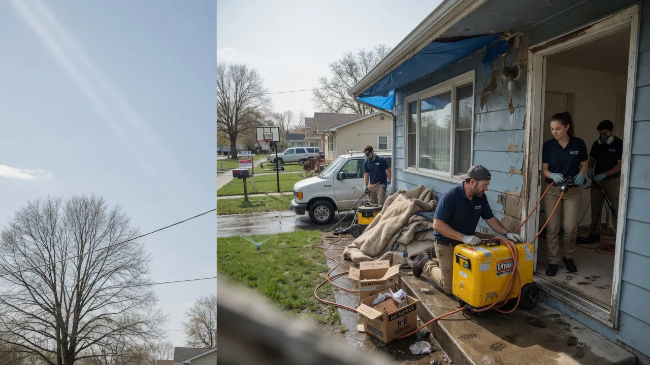 Basement Flood Cleanup in Cooksville, MD near me